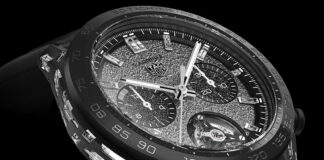L’orologio con i diamanti CVD. Il “Carrera Plasma Tourbillon Nanograph” firmato da Tag Heuer L’orologio con i diamanti CVD. Il “Carrera Plasma Tourbillon Nanograph” firmato da Tag Heuer