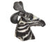 Zebre, conchiglie, orchidee, tulipani pappagallo: i gioielli JAR di Ann Getty zebra imbrigliata in agata fasciata con diamanti tondi, zaffiro cabochon marquise, smalto nero, argento e oro giallo 18 carati, in asta da Christie’s