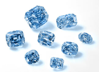 De Beers Exceptional Blue Collection: 8 eccezionali diamanti blu all’asta da Sotheby’s The De Beers Exceptional Blue Collection, Sotheby's.
