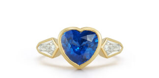 San Valentino e la tradizione del cuore nei gioielli: le proposte dei designer statunitensi Anello Jemma Wynne.