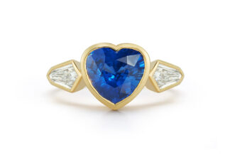 San Valentino e la tradizione del cuore nei gioielli: le proposte dei designer statunitensi Anello Jemma Wynne.