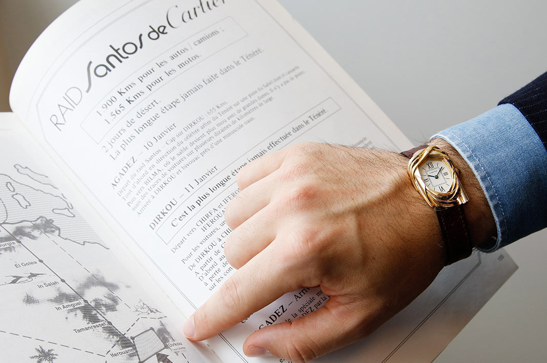 evidenza Orologio Cartier Cheich, Sotheby's.