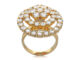 L’anello cinetico vintage di Norman Teufel è il gioiello del mese di marzo di Hancocks London Anello disegnato da Norman Teufel con diamanti e fascia in oro 18 carati di Hancocks London