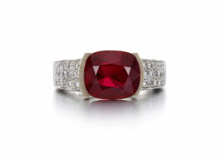 Luxury Edit London 2023: scopriamo la top 10 dei gioielli battuti a febbraio nell’asta Sotheby’s Anello con rubino e diamanti, lotto 169 Sotheby's