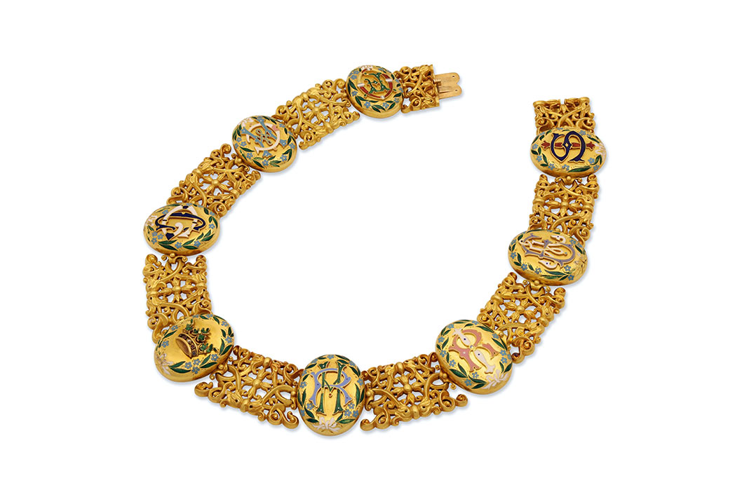 collana-hancocks-spencer-churchill-HOME Collana Hancocks con medaglioni.
