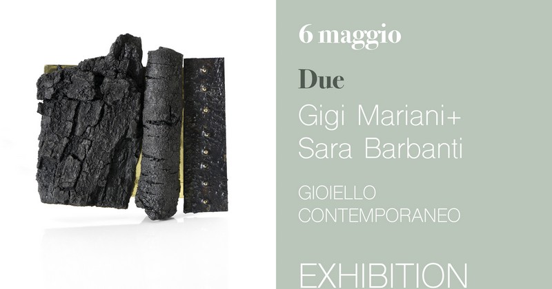 Locandina della mostra DUE di Al Minuto' Gallery