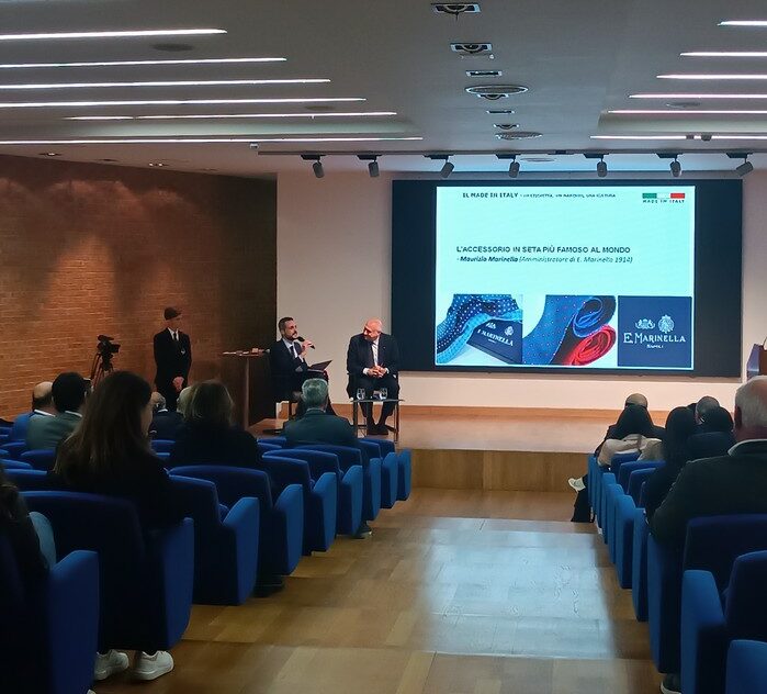 Intervento di Maurizio Marinella a Oromare