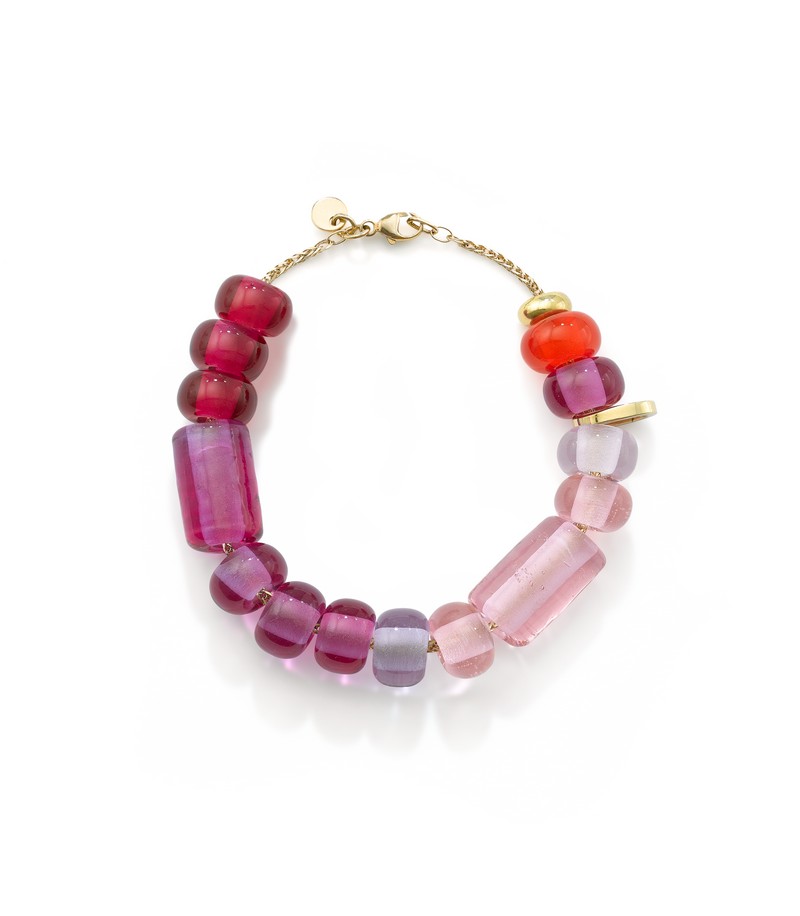 Bracciale Arcadia con gemme rosa di Robinson Pelham