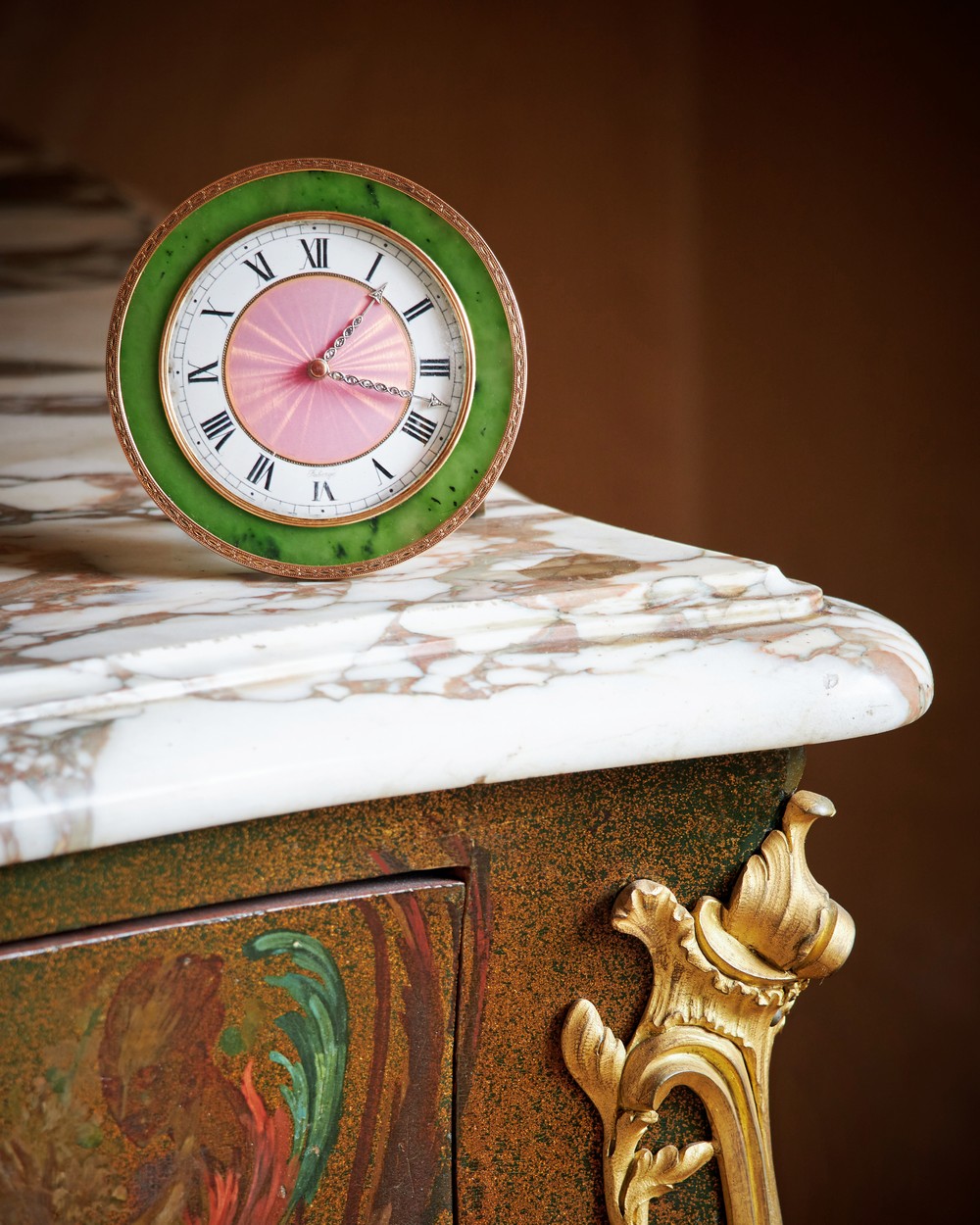L’orologio da tavolo Fabergé