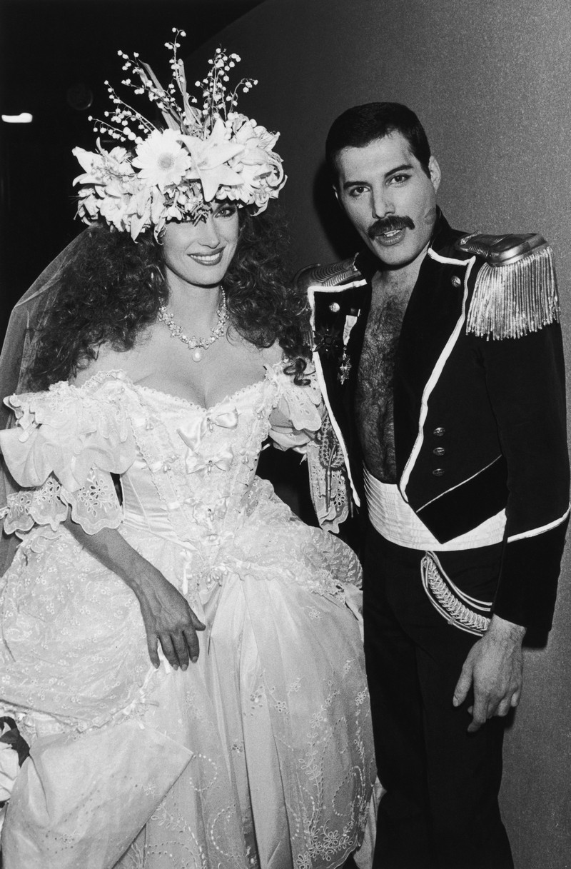 Freddie Mercury e Jane Seymour