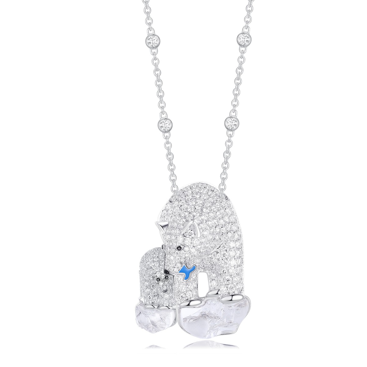 Collana con orsi polari della collezione “My little one”.