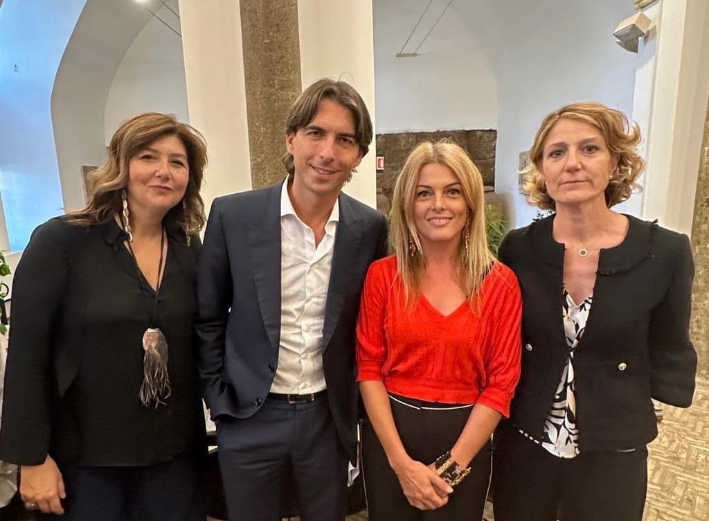 Da sinistra: Monica Cecchini, Alessandro Onorato, Valeria Percossi Papi, Giulia Silvia Ghia.