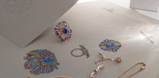 Gübelin Jewellery e il suo Coral Blossom: un’esplosione di gemme nella poliedrica creazione di alta gioielleria Il Coral Blossom di Gübelin Jewellery: combinazione di spilla, collana e anello.
