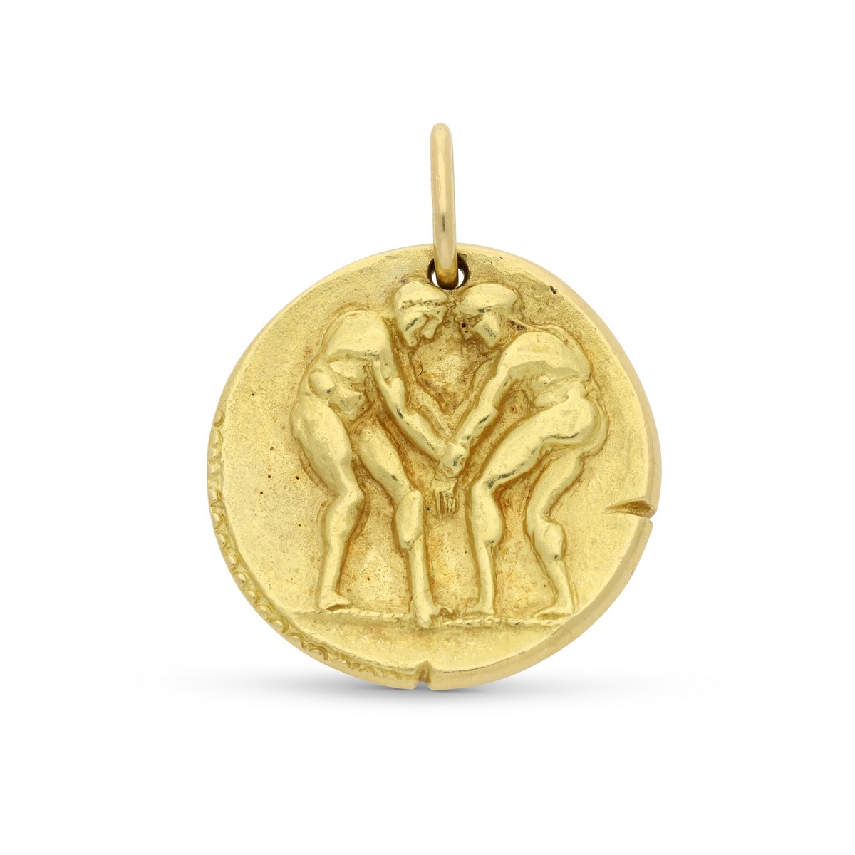 Ciondolo zodiacale dei Gemelli di Georges Lenfant per Van Cleef & Arpels.