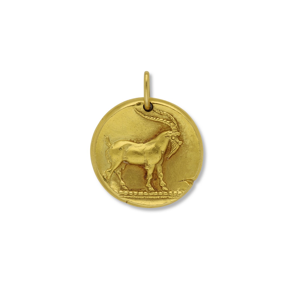 Ciondolo zodiacale del Capricorno di Georges Lenfant per Van Cleef & Arpels.