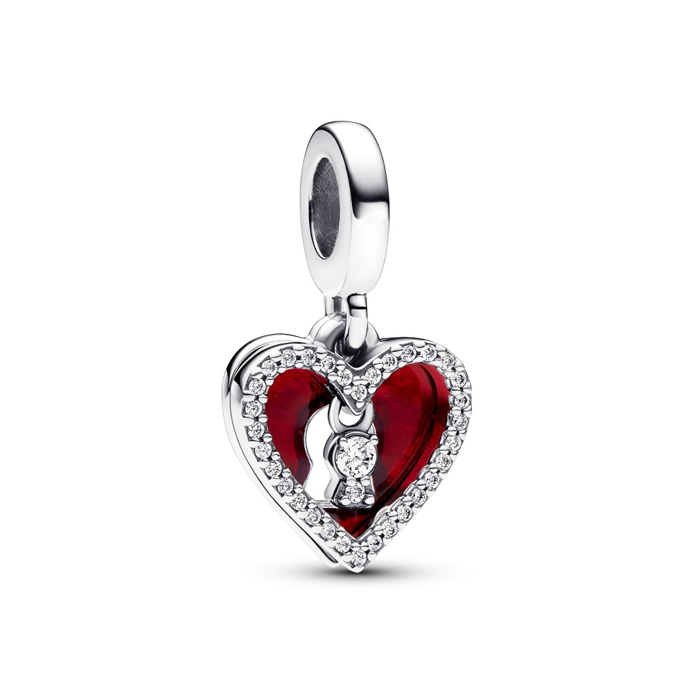 Charm Pandora a forma di cuore