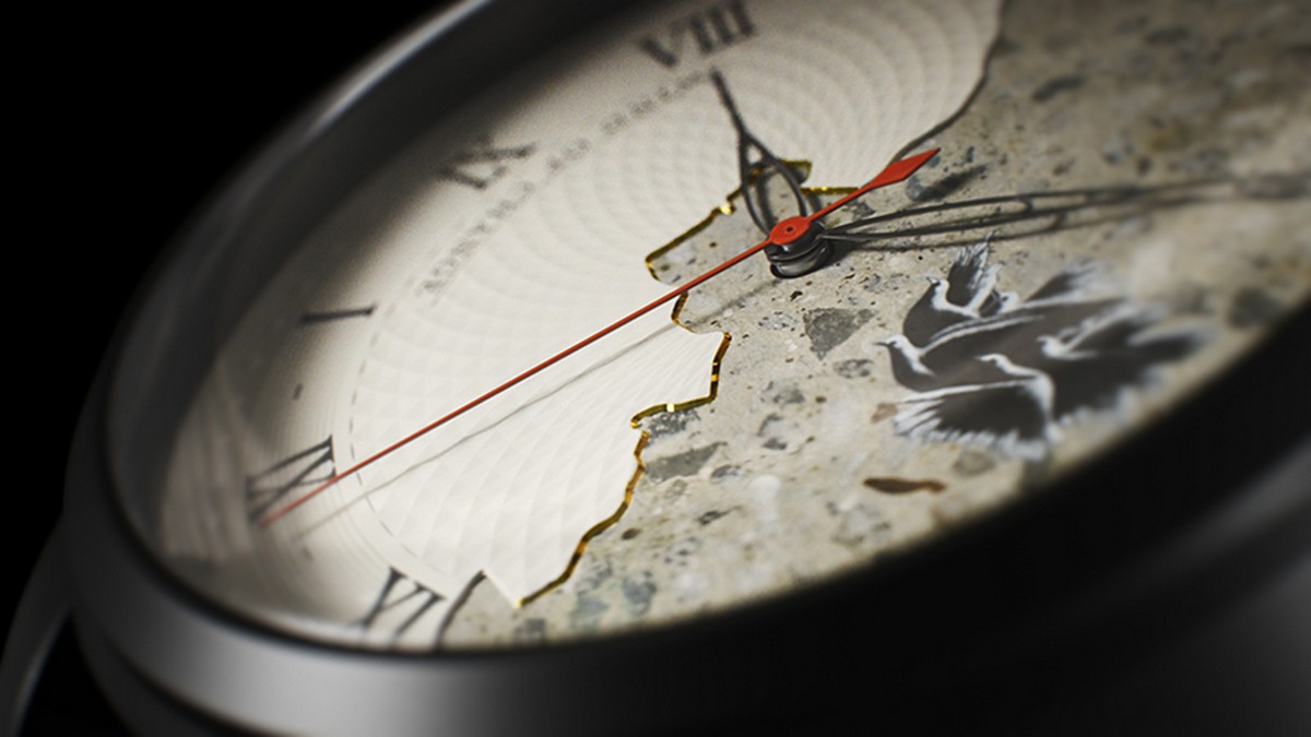 Autentico pezzo del Muro di Berlino incastonato nell’orologio “Wind of Change”