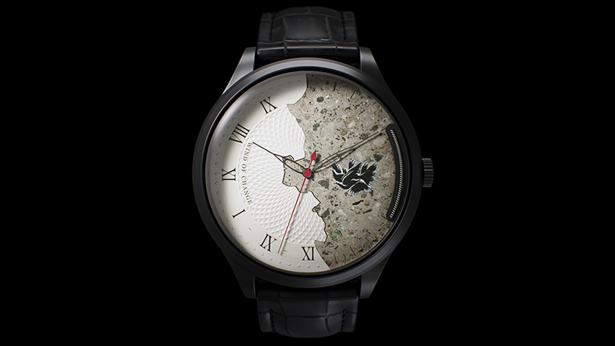 Primo piano dell’orologio “Wind of Change”