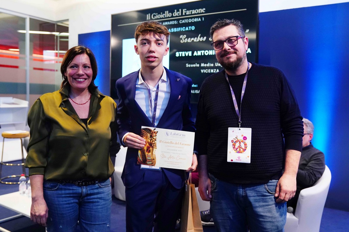 Steve Antonio Cavazza, primo classificato