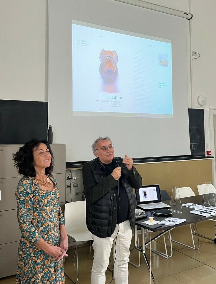 Paolo Minieri durante il suo intervento.