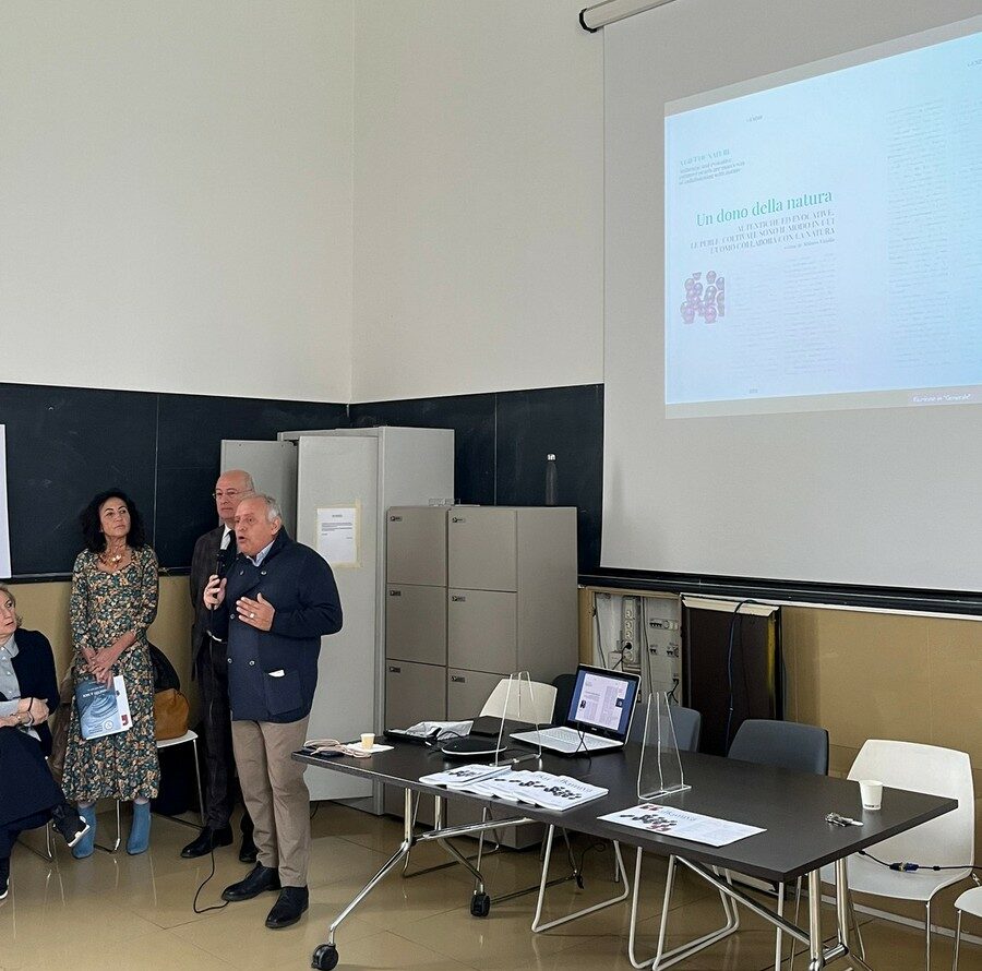 Gustavo Renna durante il suo intervento.