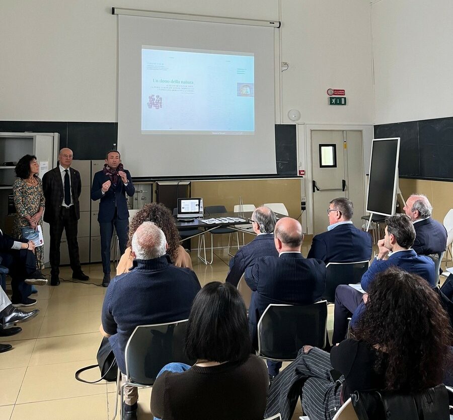 Marco Russo durante il suo intervento.