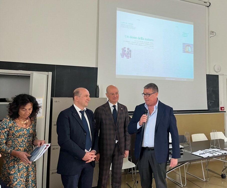Romualdo Pettorino e Giovan Giuseppe Lanfreschi durante il loro intervento.