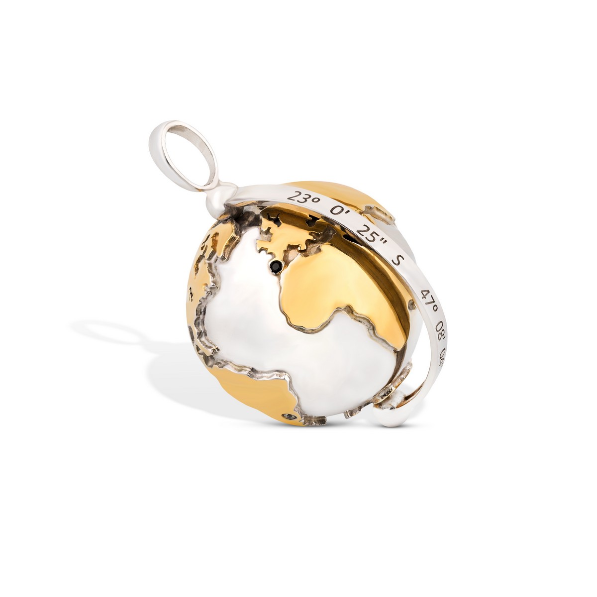Pendente della collezione “Around the World” in oro 18kt