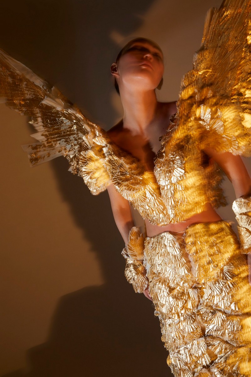 Vittoria del Colibrì”, abito haute couture