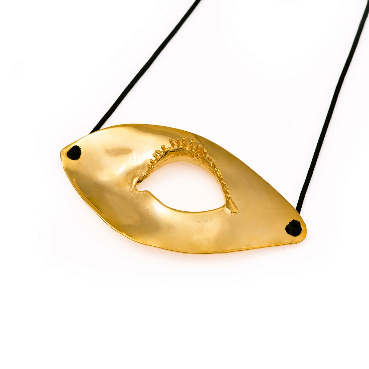 Eyepatch di Alex Streeter, gold plated