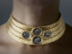 Bulgari, MarinaB e Buccellati: il 30 e 31 maggio 2024 le 3B del gioiello all’asta de Il Ponte Collier de chien a tubogas Bulgari in oro giallo con quattro “Statere di Corinto”