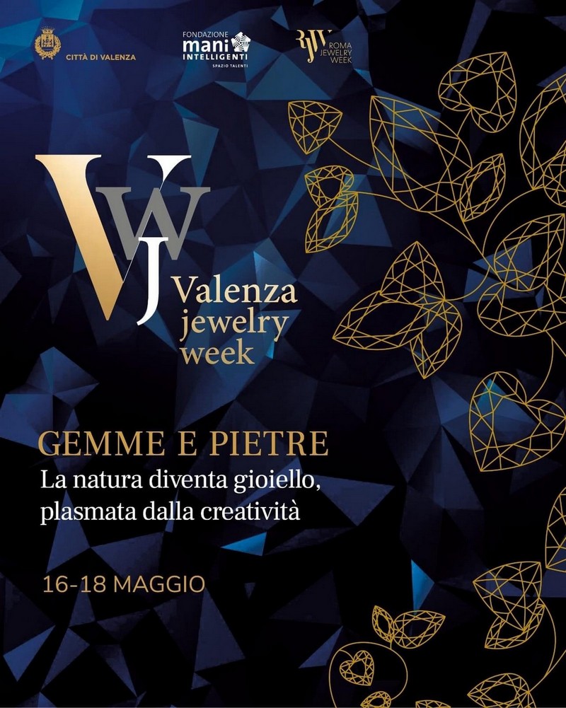 Locandina della Valenza Jewelry Week 2024