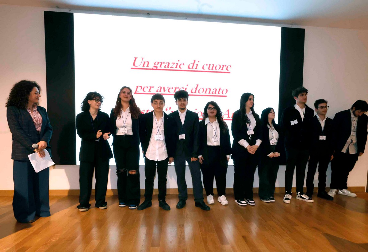 Gli studenti del liceo artistico “F. Degni” di Torre del Greco