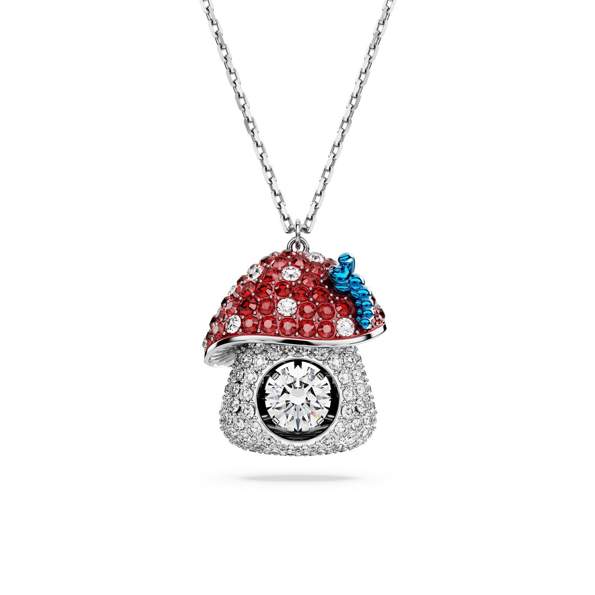 Ciondolo Fungo, Swarovski x Disney, collezione “Alice in Wonderland”