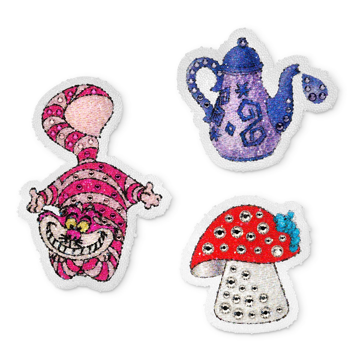 Adesivi rimovibili, Swarovski x Disney, collezione “Alice in Wonderland”