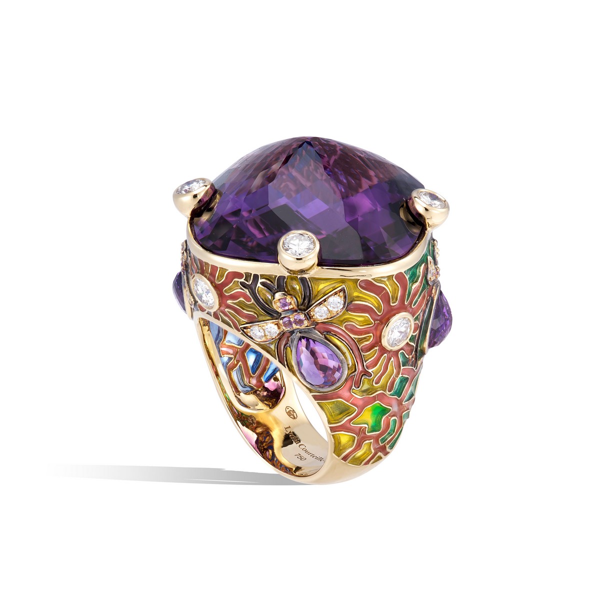Anello “Abeilles Huichol” di Lydia Courteille