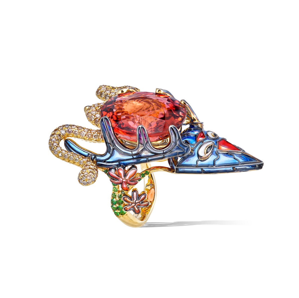 Anello “Cerf en Feu” di Lydia Courteille