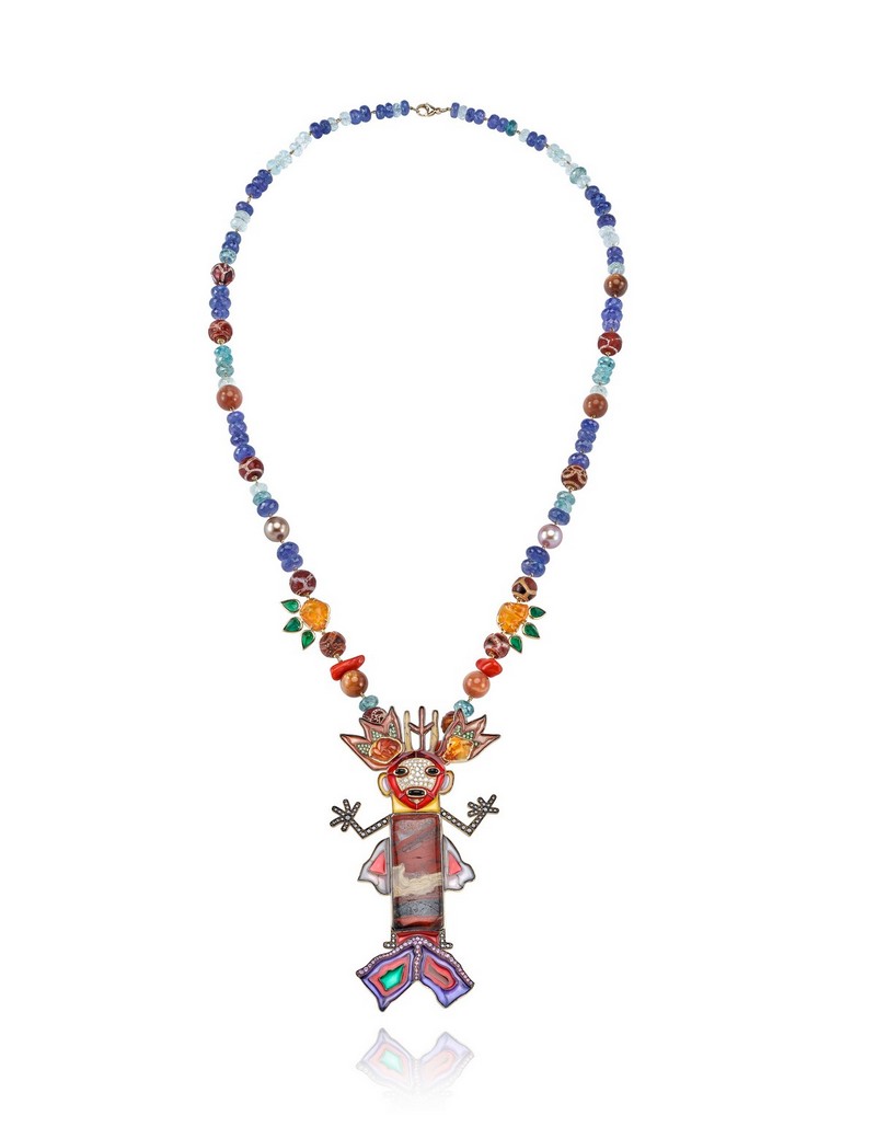 Collana “Notre-Mère-Jeune-Aigle” di Lydia Courteille
