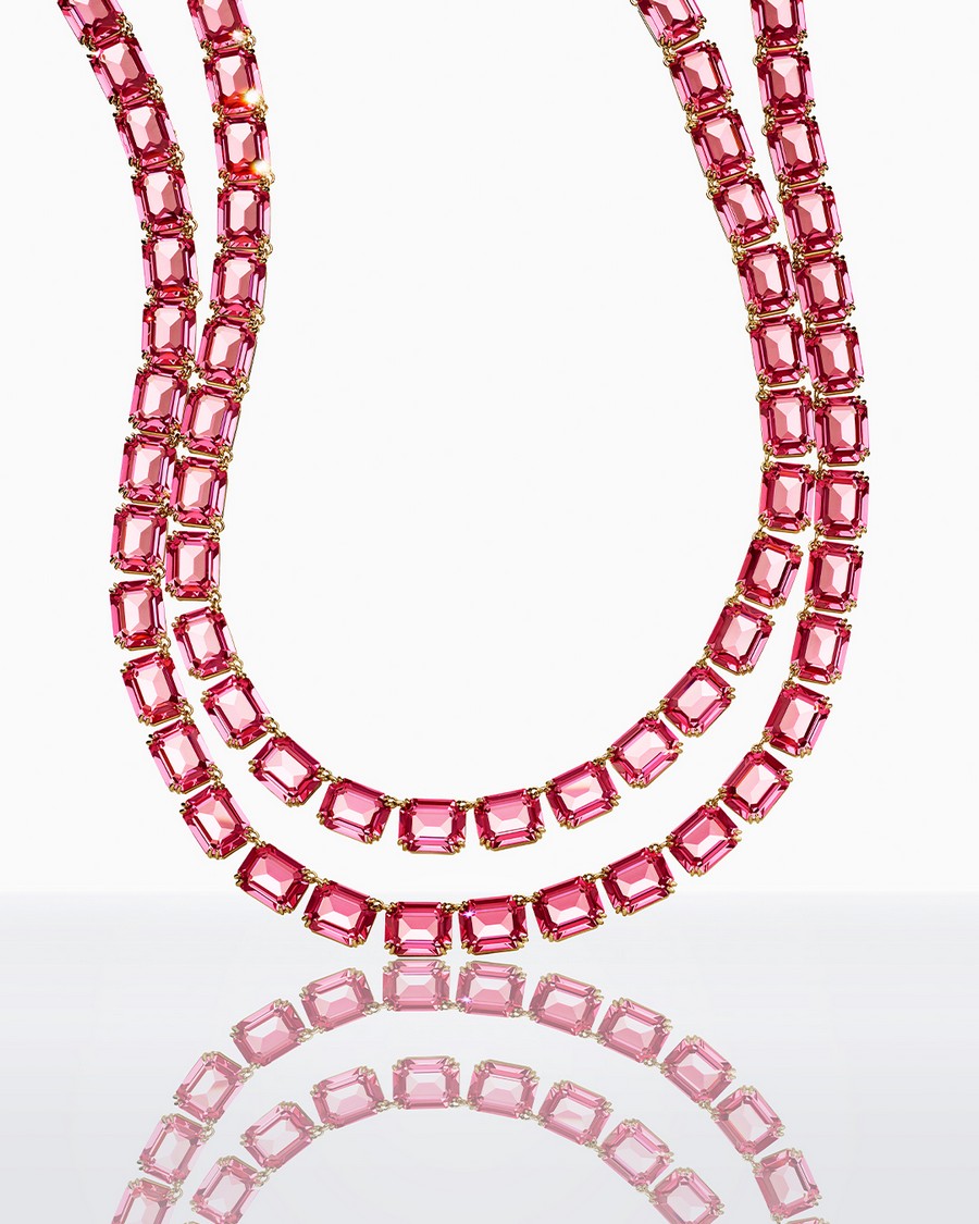 Gioiello dalla collezione Millenia Pink di Swarovski