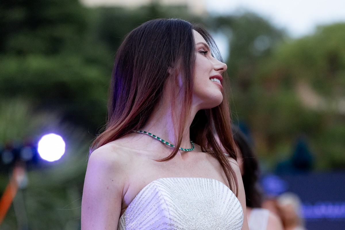 Collana di Vahe Zart indossata durante la sfilata
