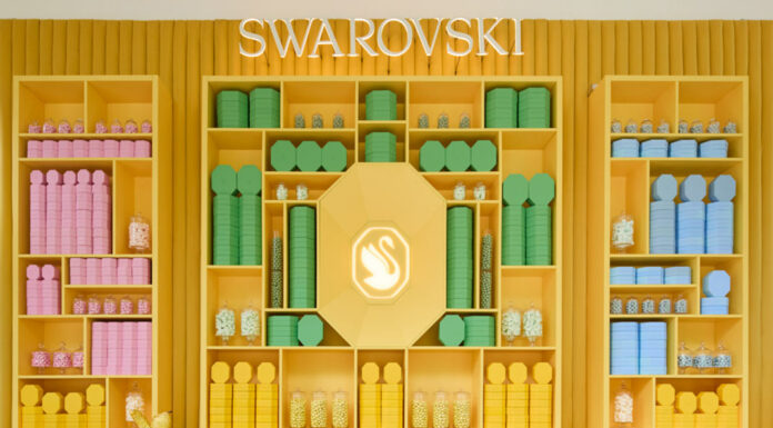 Swarovski – Masters of Light: un viaggio brillante nel cuore di Milano Garden Café, dalla mostra Masters of Light di Swarovski