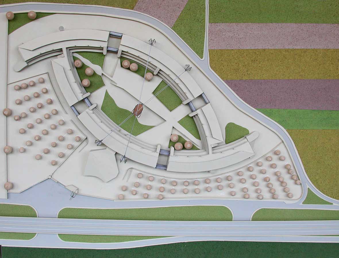Centro Oromare, Plastico Progetto dell’Architetto Massimo Pica Ciamarra, 2001