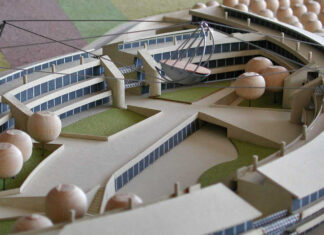 Oromare: centro d’eccellenza del distretto orafo campano Centro Oromare, Plastico Progetto dell’Architetto Massimo Pica Ciamarra, 2001