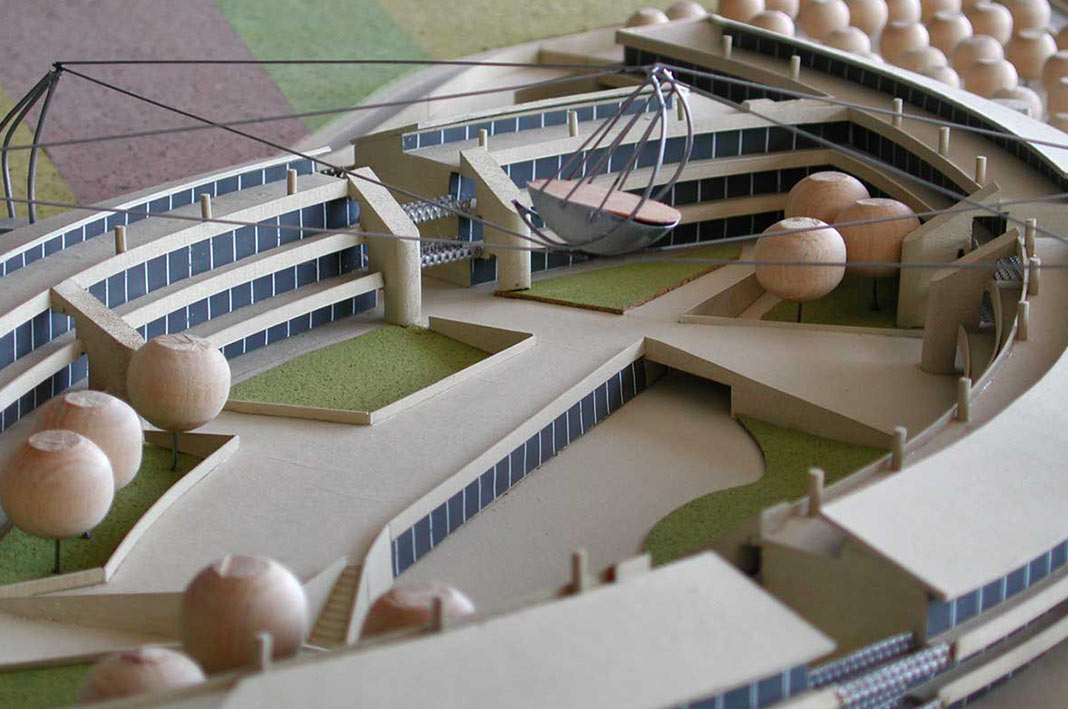 2001-OROMARE-HOME Centro Oromare, Plastico Progetto dell’Architetto Massimo Pica Ciamarra, 2001