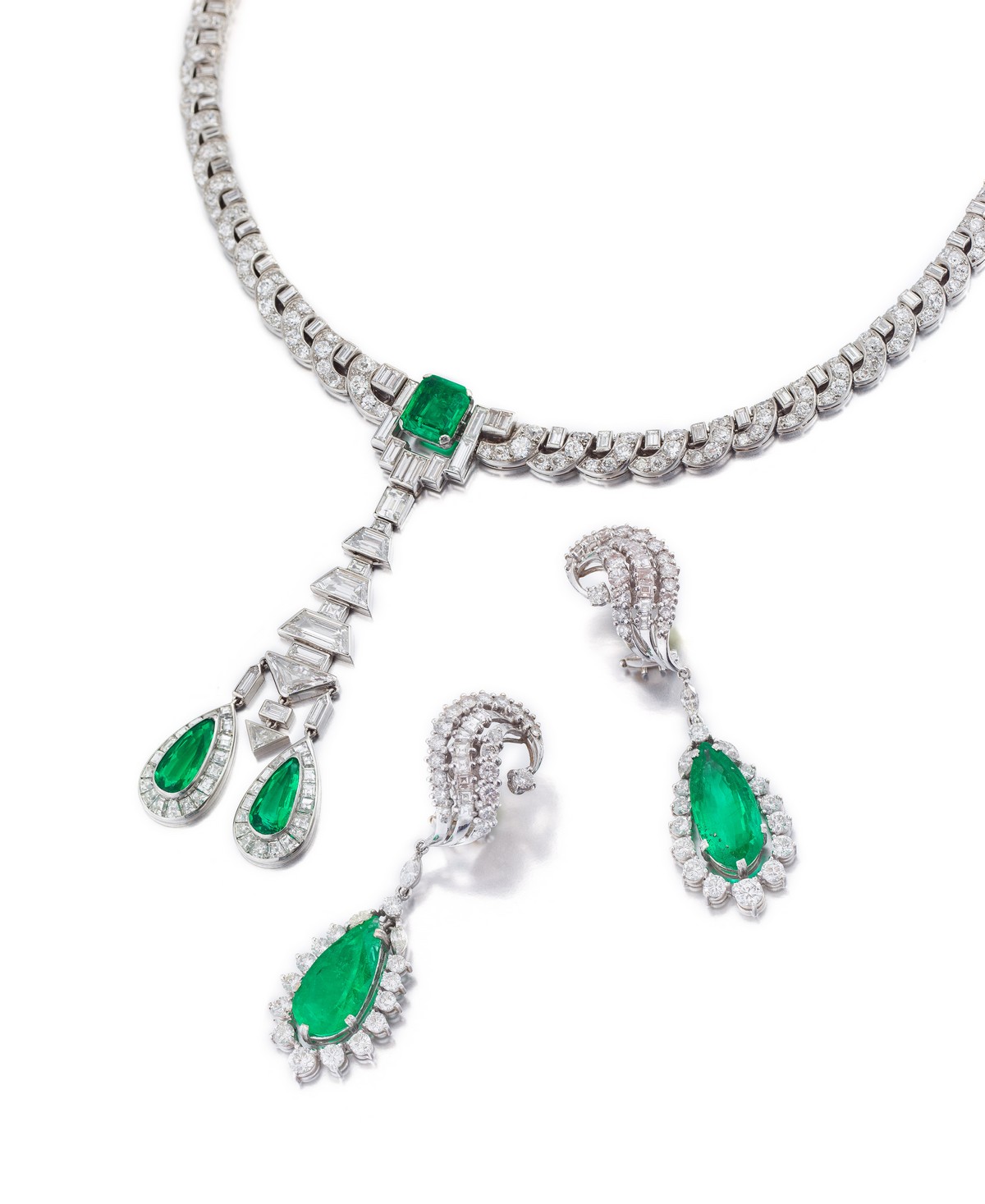 Collana di smeraldi e diamanti di Van Cleef & Arpels, stimata tra i 60.000 euro ed i 70.000 euro