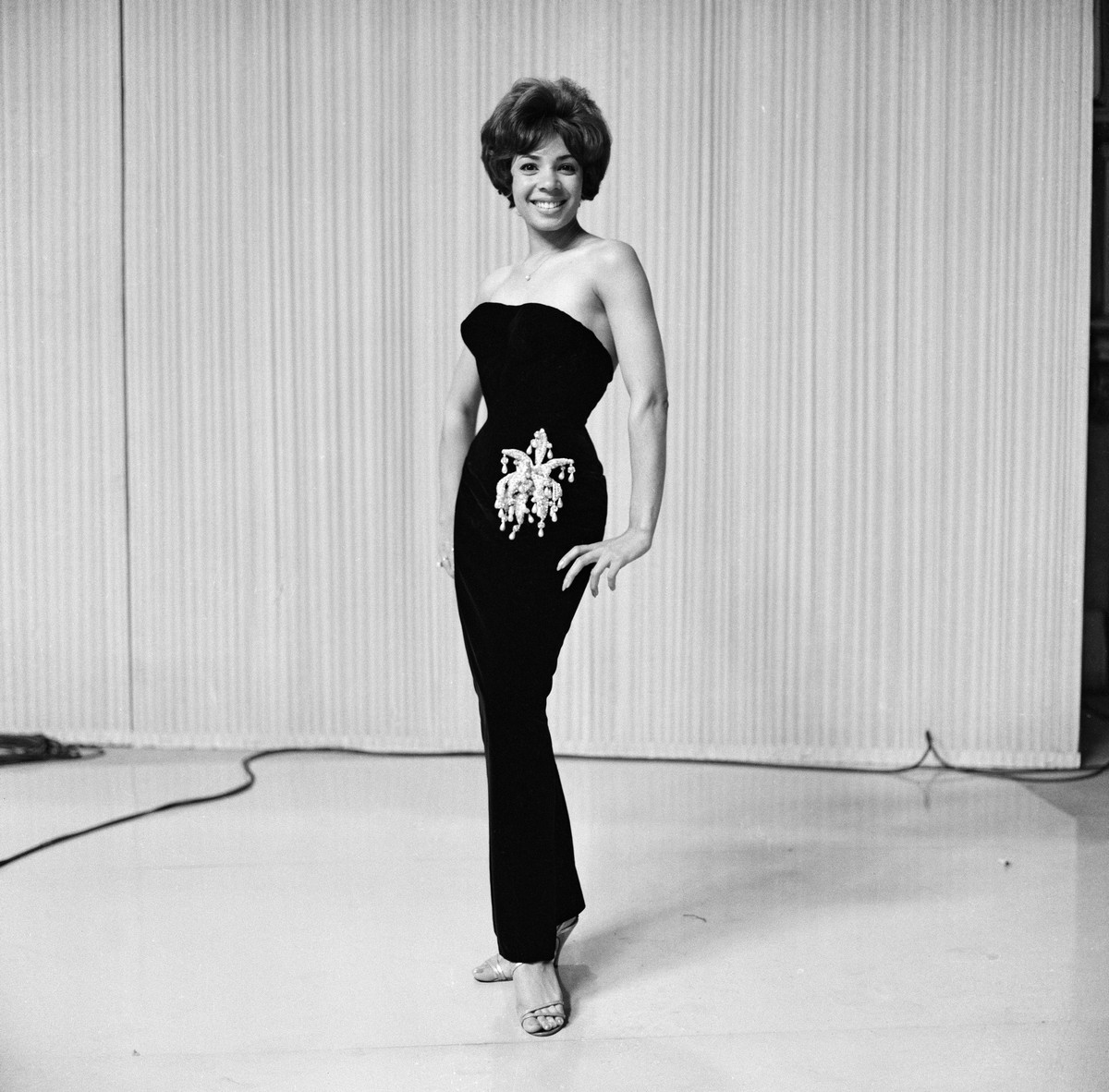 La celebre cantante Shirley Bassey, amante dei diamanti