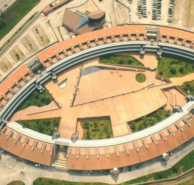 Centro Oromare, vista dall’alto