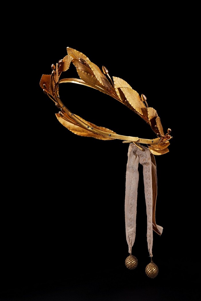 Corona d’alloro indossata da François Joseph Talma nei panni di Nerone