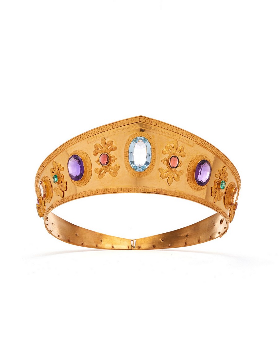 Tiara indossata da Rachel in Phédre