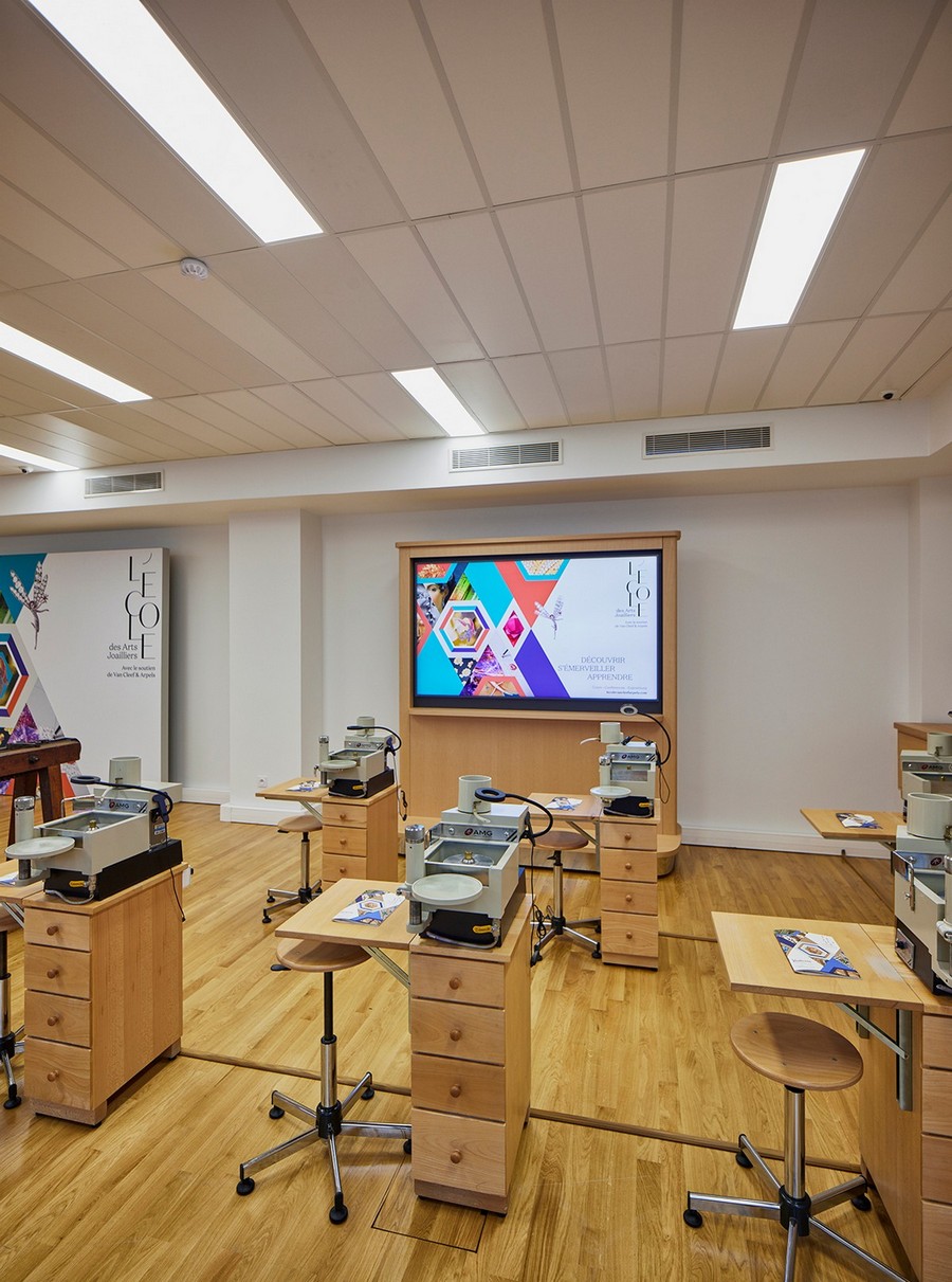 Hôtel de Mercy-Argenteau, laboratorio di gioielleria